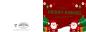 Preview: Grußkarte Weihnachten "We wish you 1  MERRY KIRMES" gefalzt auf DIN A6 quer Format: 296 x 105